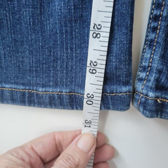 Levi’s 505 Straight Leg Denim Blue Women’s Blue Jeans - Picture 7 of 10